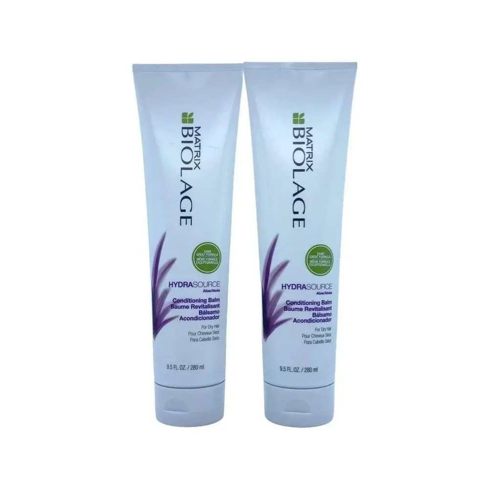Matrix Biolage Hydrasource Conditioning Balm 9.5 oz OG (pack of 2)